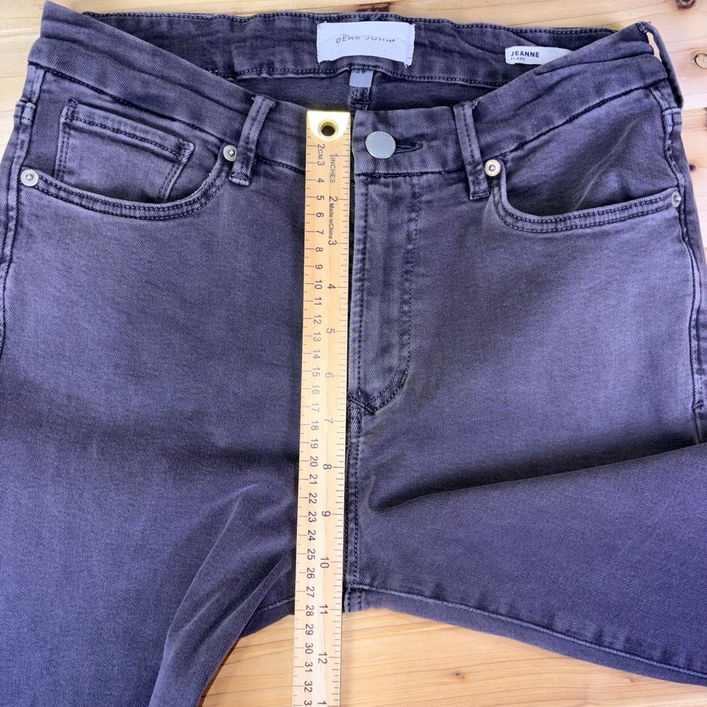 Dear John Jeans Womens 29 Brown Jeanne Flare High Rise Denim Jeans - Picture 9 of 9